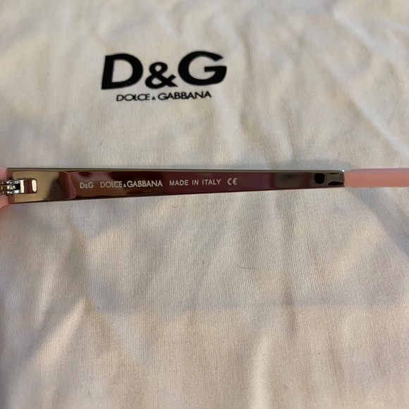 Dolce & Gabbana Pink Rimmed Eyeglasses - Picture 8 of 11